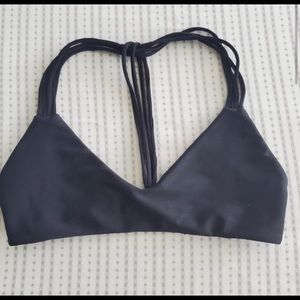 Mikoh Black Uluwatu Bikini Top